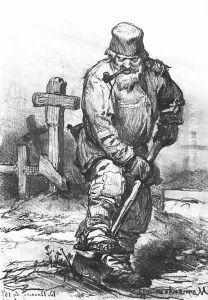 Grave-digger. 1871