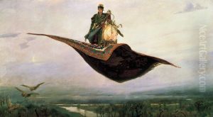 Flying Carpet 1880 by Viktor Vasnetsov