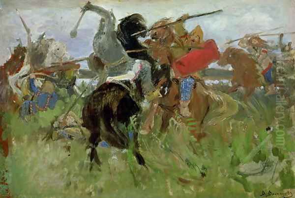 Battle between the Scythians and the Slavonians, 1879 - view 1