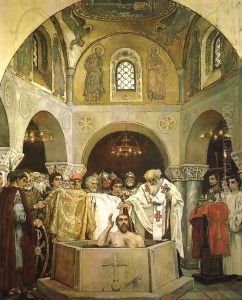 Baptism of Saint Prince Vladimir 1890