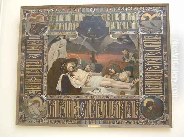 Entombing, 1896 - view 1