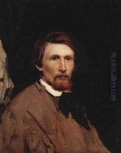 Self-portrait 1873 by Viktor Vasnetsov