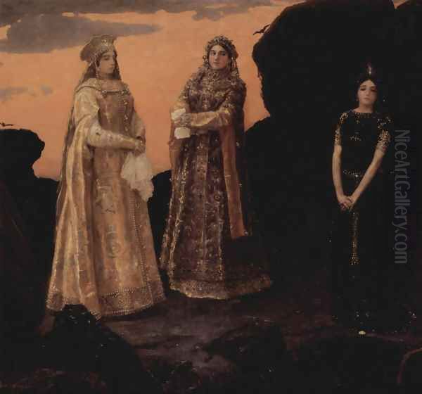 Three queens of the underground kingdom 1879 - view 1