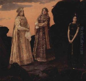 Three queens of the underground kingdom 1879