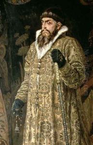 Tsar Ivan IV Vasilyevich 'the Terrible' (1530-84) 1897 (detail)