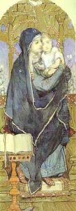The Virgin and Child. 1887
