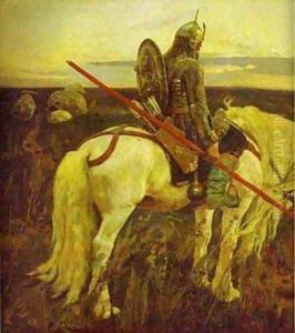 A Knight At The Crossroads Detail 1882