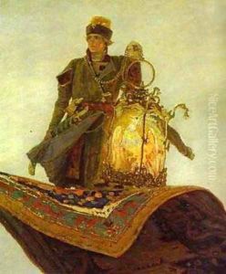 The Magic Carpet Detail 1880