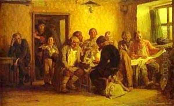 Tea Drinking In A Tavern 1874 - view 1