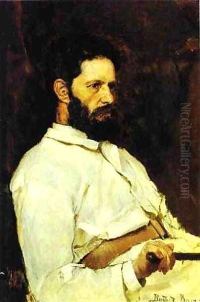 Portrait Of The Sculptor Mark Antokolsky 1884 - view 1
