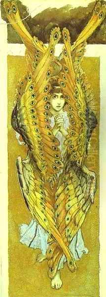 Seraphim Sketch For The Cathedral Of St Vladimir In Kiev 2 1885-96 - view 1