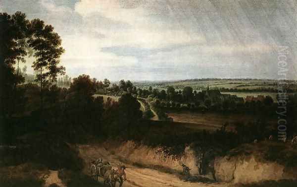 Landscape before the Rain - view 1