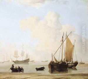 A Calm by Willem van de Velde the Younger