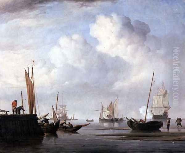 Fishing boats and other sailing vessels - view 1