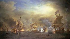 The Battle of the Texel, Kijkduin, 1673
