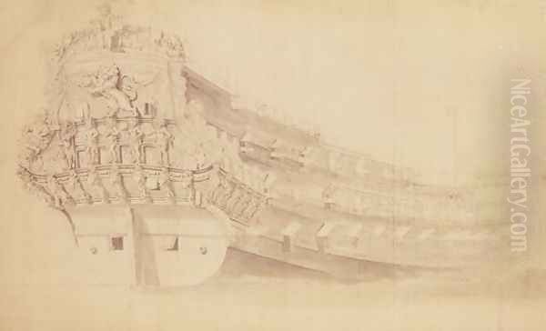 Golden Lion from the Starboard Quarter - view 1