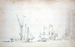 Ships from Sluis, 1677 thumbnail
