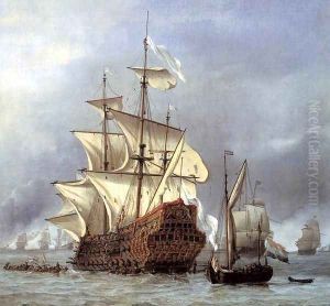 The Taking of the English Flagship the Royal Prince (detail)