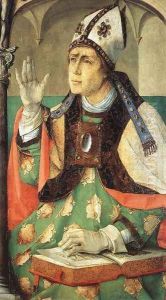 St Augustine by Joos Van Wassenhove