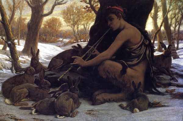 Marsyas Enchanting the Hares - view 1