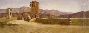 Bed of the Torrent Mugnone, near Florence by Elihu Vedder