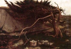 The Lonely Spring by Elihu Vedder
