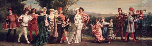 Wedding Procession 1872-1875 - view 1