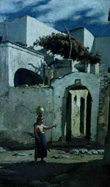 Street Scene at Capri - view 1