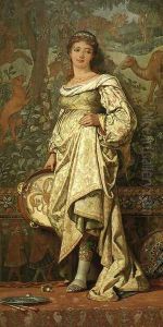 Dancing Girl (aka La Regina) by Elihu Vedder