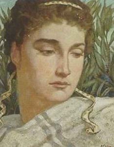 Narcissus by Elihu Vedder