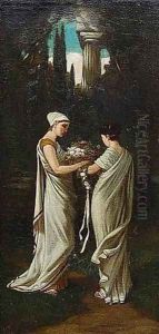 Greek Maidens by Elihu Vedder