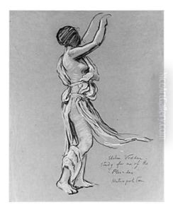 Study for 'The Pleiades' by Elihu Vedder