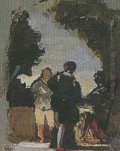 Study for the Florentine Picnic Study for the Florentine Picnic