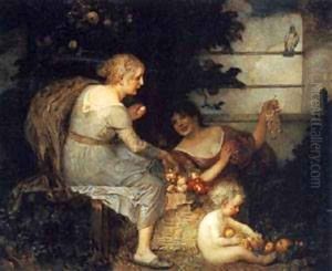 An Allegory of Plenty by Elihu Vedder