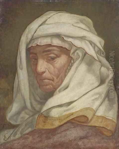 Study of Jane Jackson A Cumaean Sibyl - view 1