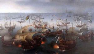 Battle between England and Spain 1588