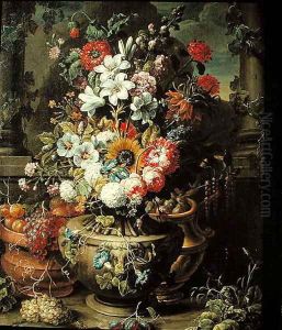 Still Life by Gaspar-pieter The Younger Verbruggen