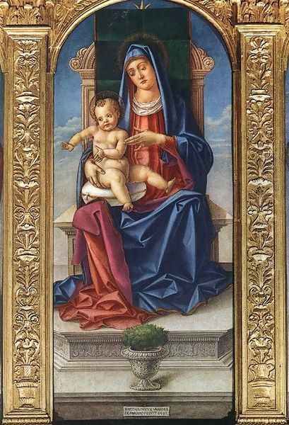Madonna Enthroned 1482 - view 1