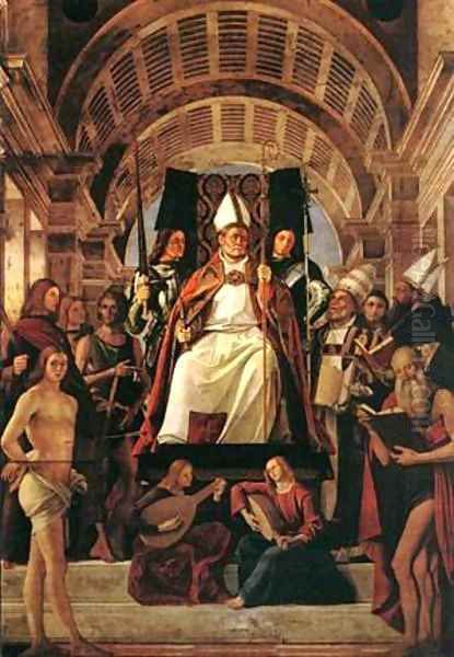 Altarpiece Of St Ambrose 1503 - view 1