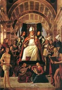 Altarpiece Of St Ambrose 1503