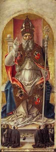 St Ambrose Polyptych (central panel) - view 1