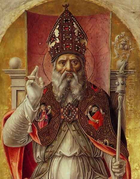 St Ambrose Polyptych (detail) - view 1