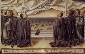 St Ambrose Polyptych (detail) 3