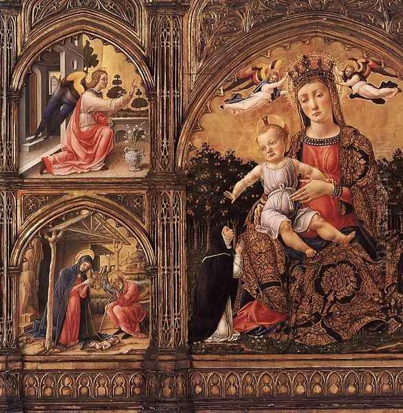 Triptych (detail) - view 1