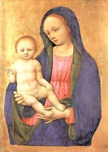 Virgin And Child 1441 by Bartolomeo Vivarini