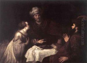 Esther and Haman before Ahasuerus 1638-40 Esther and Haman before Ahasuerus 1638-40