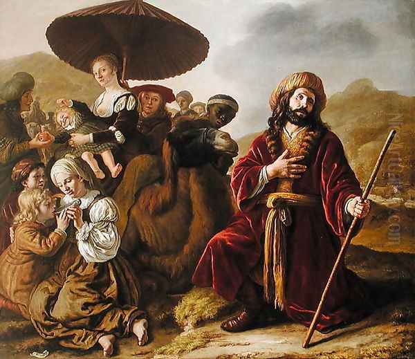 Jacob Seeking Forgiveness of Esau, 1652 - view 1