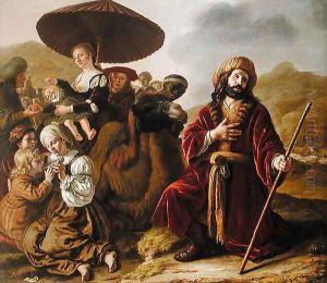Jacob Seeking Forgiveness of Esau, 1652 Jacob Seeking Forgiveness of Esau, 1652