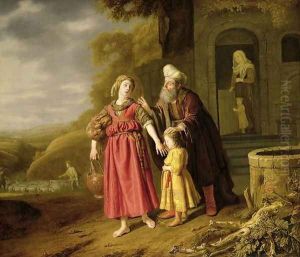 The Expulsion of Hagar and Ishmael, c.1644 by Jan Victors