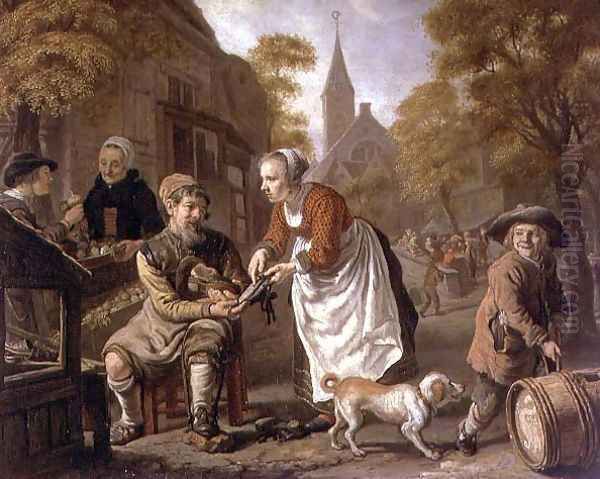 A Village Scene with a Cobbler, c.1650 - view 1